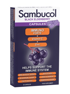 Sambucol Immuno Forte Capsules 30 Caps